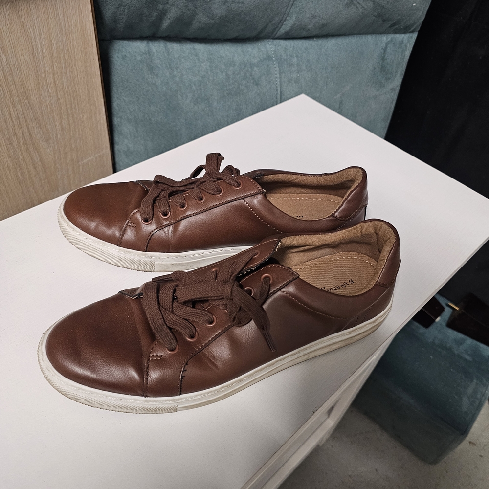 Banana Republic Men's Brown Leather Sneakers